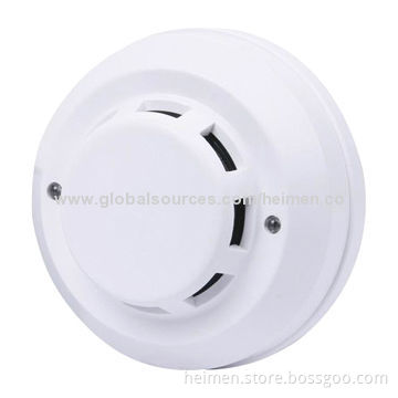 2-Wire Network Photoelectric Smoke Detector Fire Alarm Smoke Alarm Sensor with Remote LED IndicatorNew